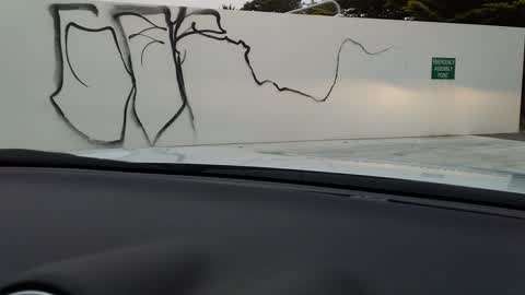 Graffiti, a report photo
