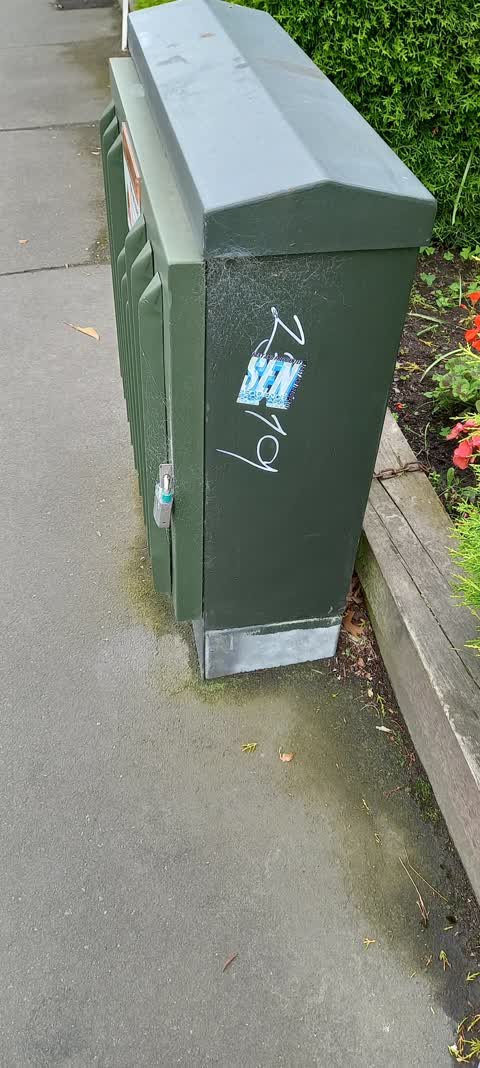Graffiti, a report photo