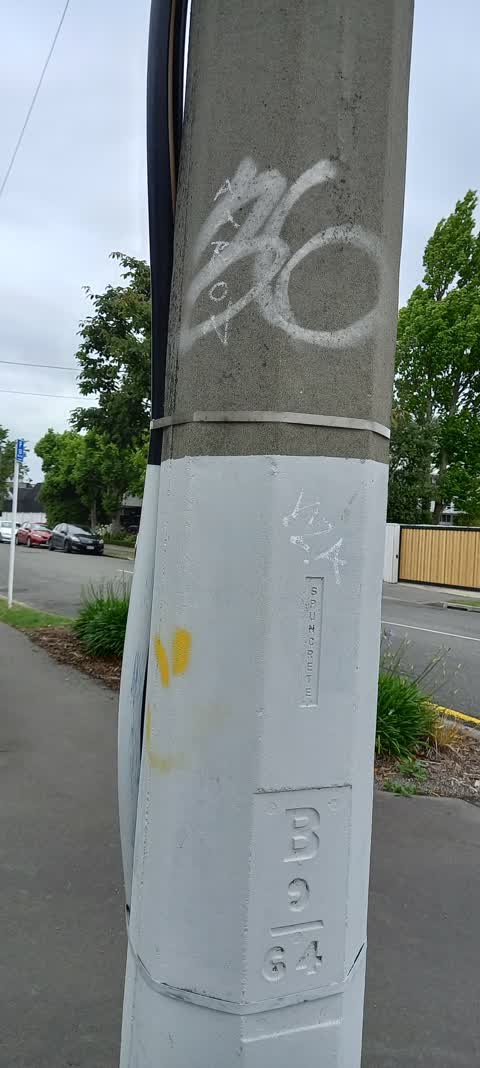 Graffiti, a report photo