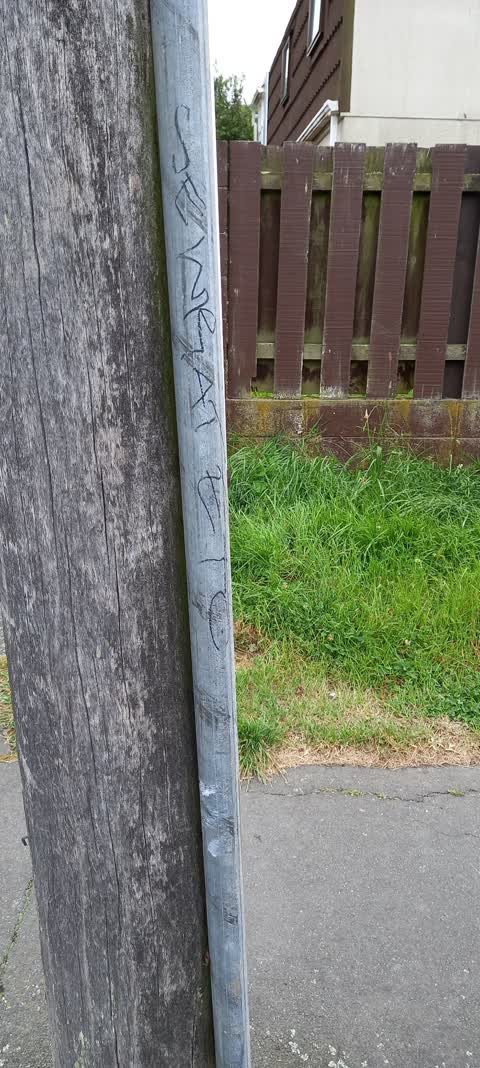 Graffiti, a report photo