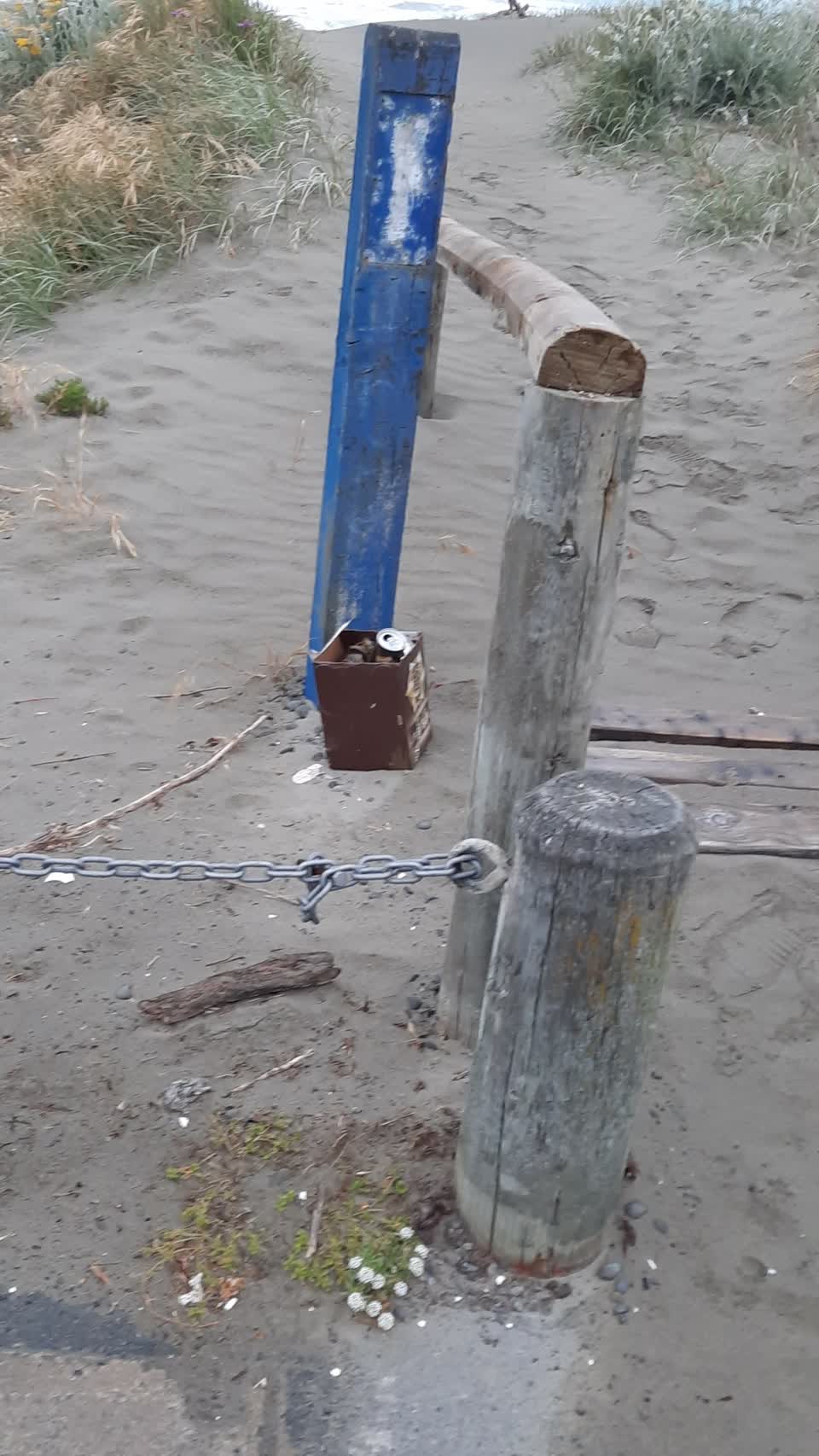 The photograph attached to this parks report