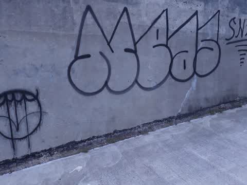 Graffiti, a report photo