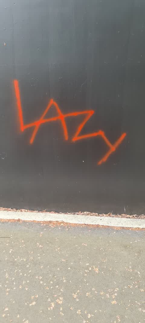 Graffiti — a report photo