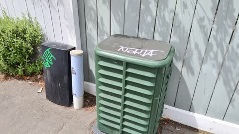Graffiti, a report photo