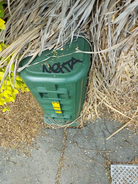 Graffiti, a report photo