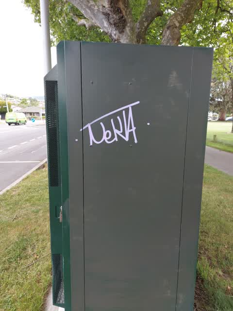 Graffiti, a report photo