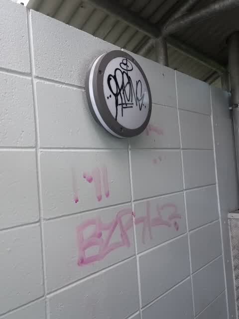Graffiti, a report photo