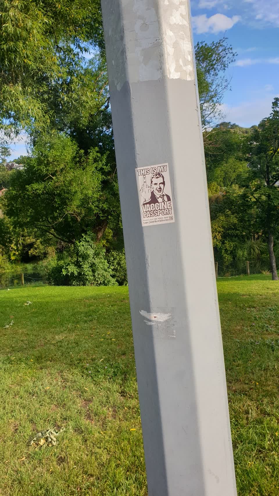 The photograph attached to this parks report
