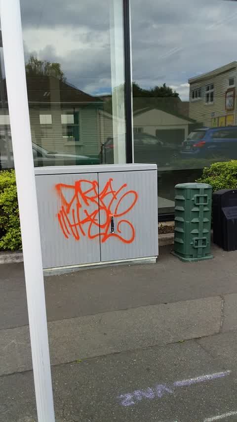 Graffiti, a report photo