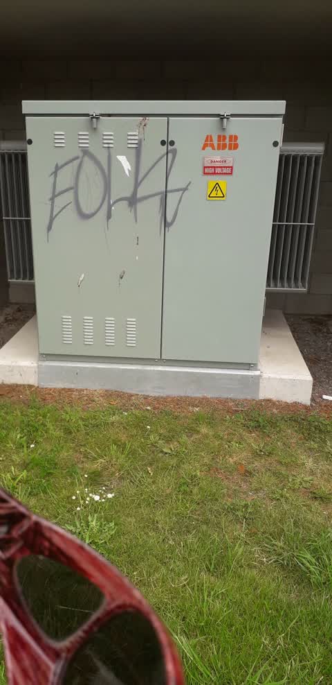 Graffiti, a report photo