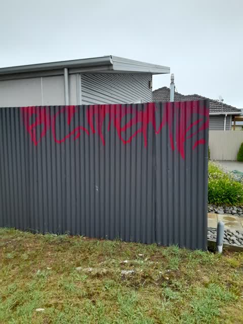 Graffiti, a report photo