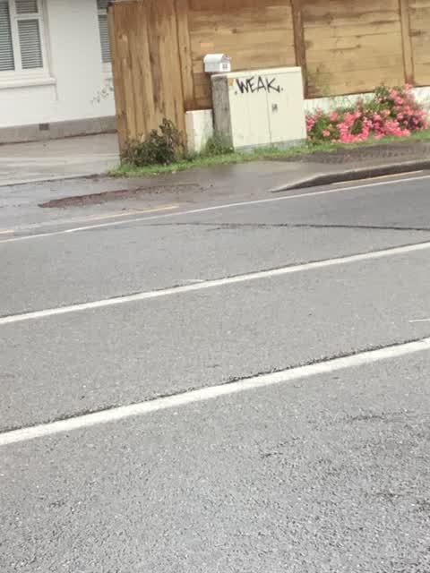 Graffiti, a report photo