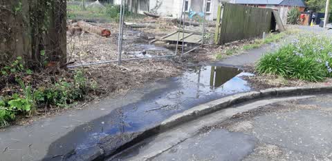 Water Leak, a report photo