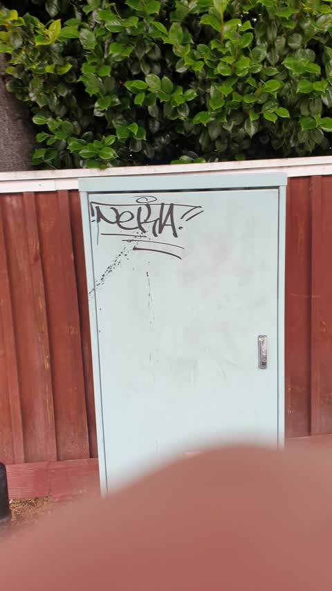 Graffiti, a report photo