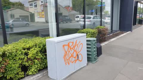 Graffiti, a report photo