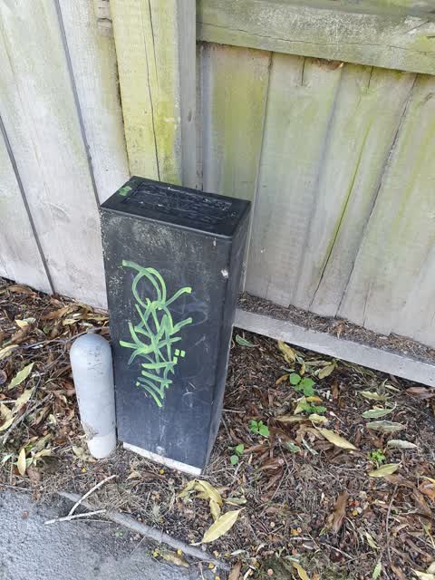 Graffiti, a report photo