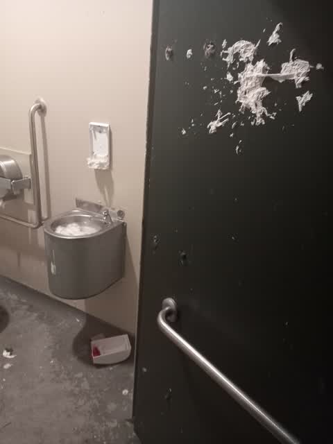 Graffiti, a report photo