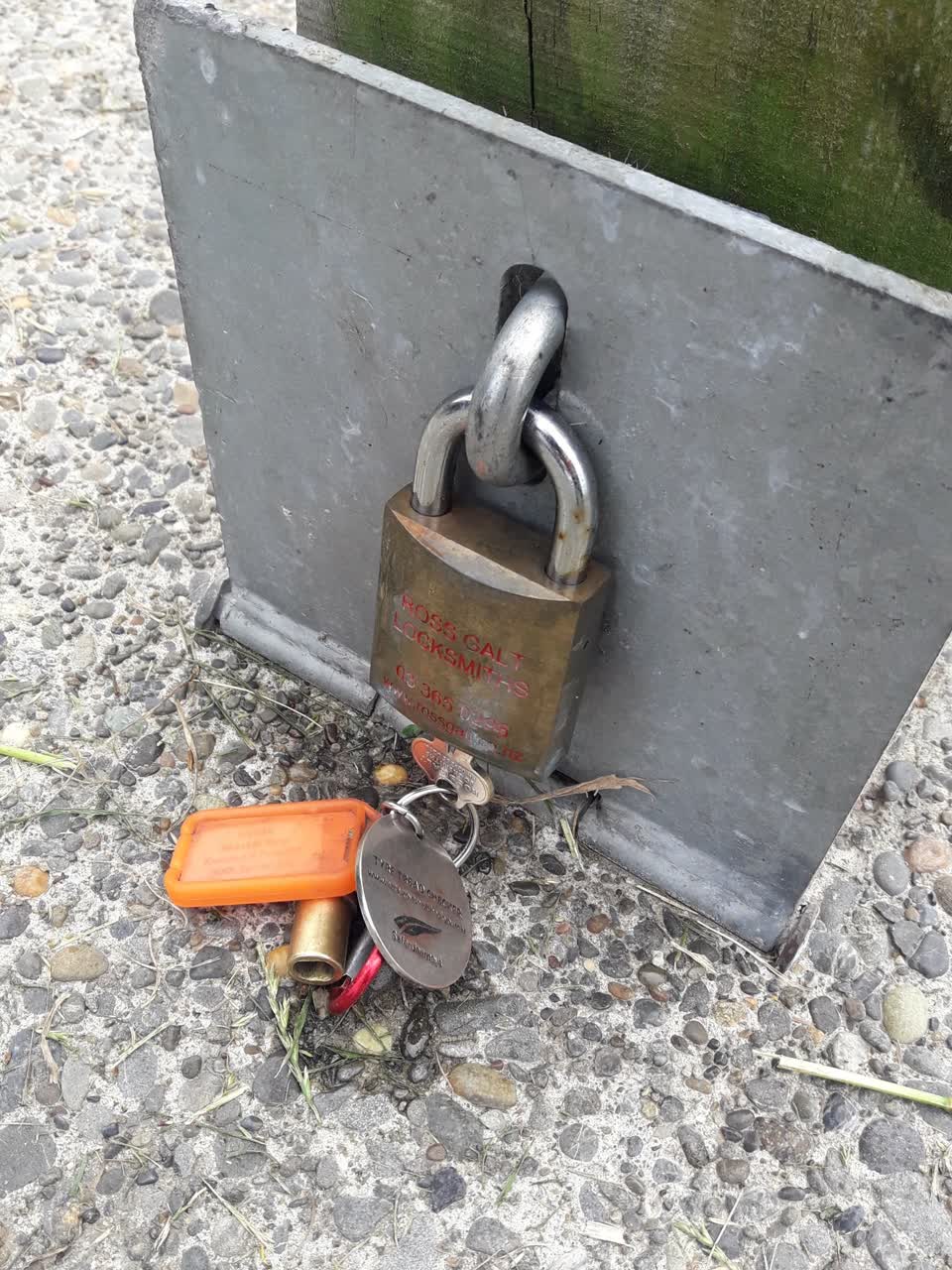 The photograph attached to this parks report