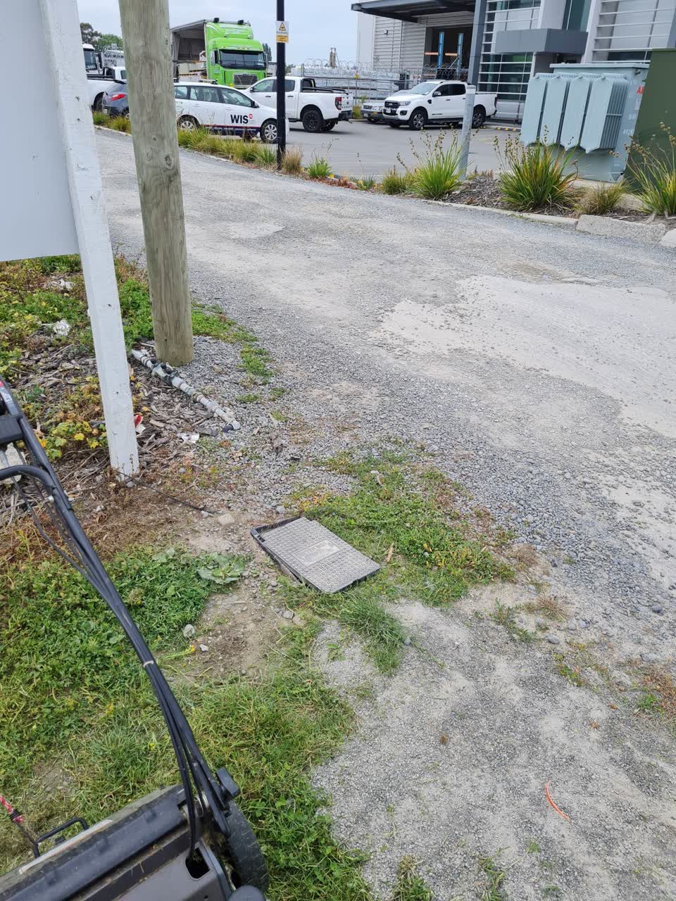 The photograph attached to this water supply report