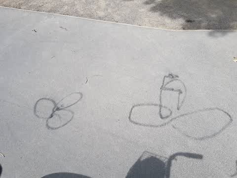 Graffiti, a report photo