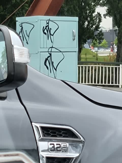 Graffiti, a report photo