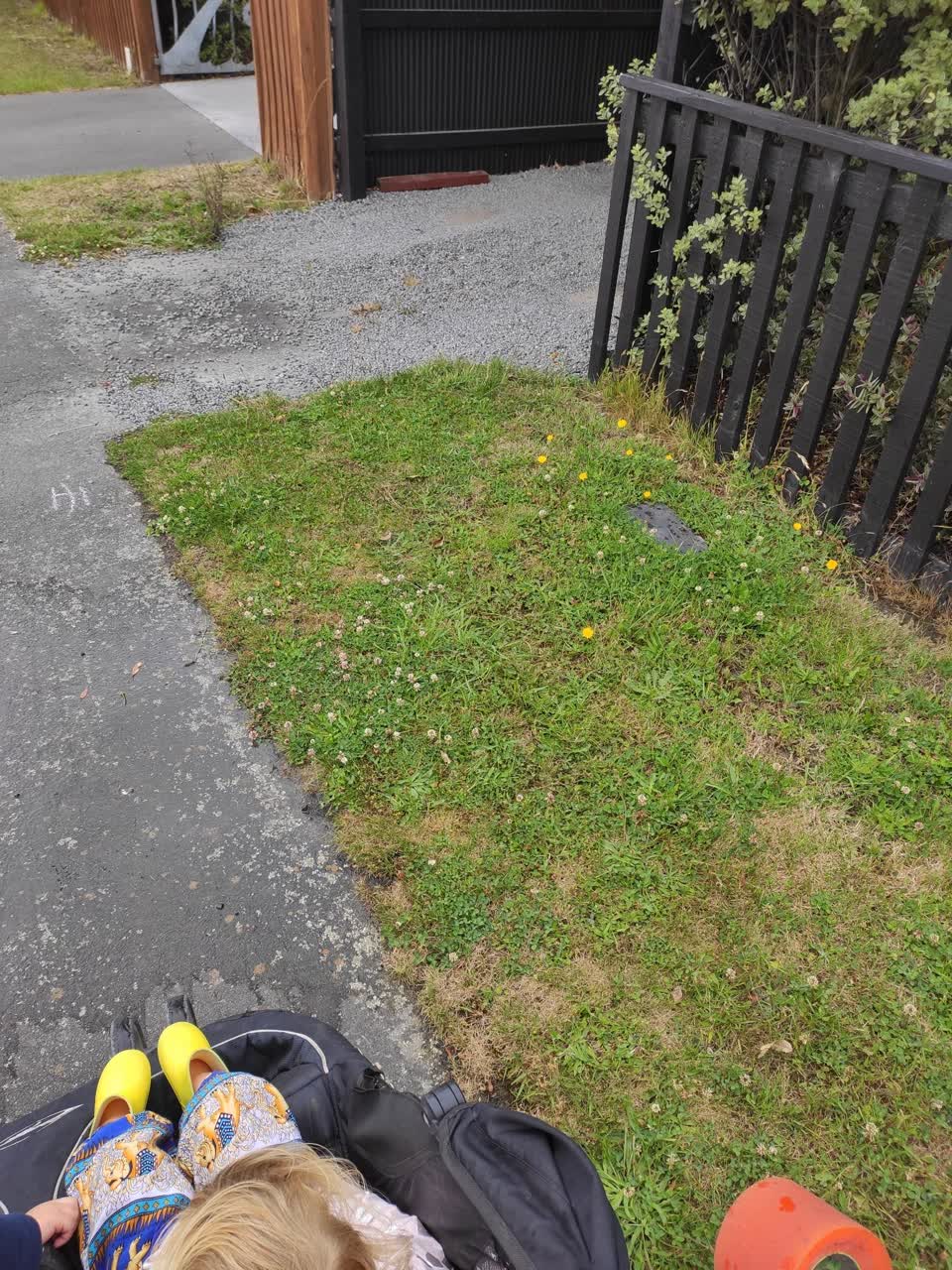 The photograph attached to this water leak report