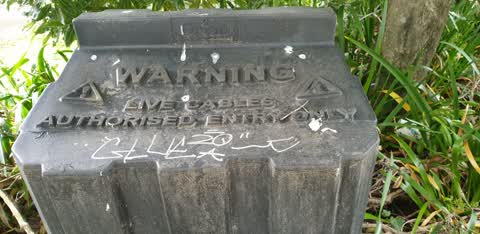Graffiti, a report photo