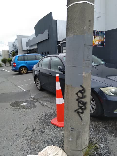 Graffiti, a report photo