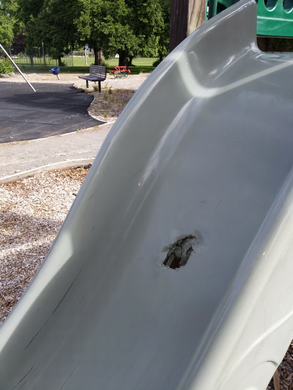 The photograph attached to this parks report