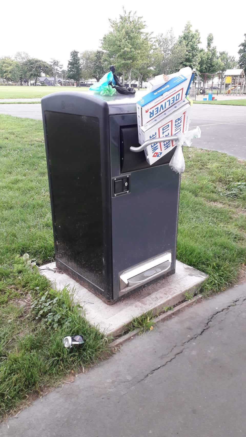 The photograph attached to this parks report