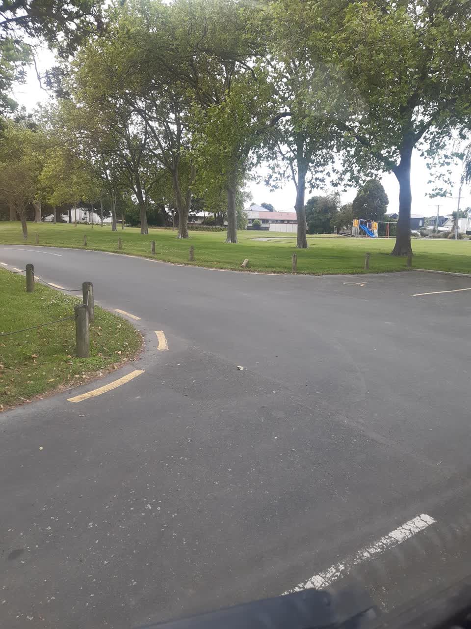 The photograph attached to this parks report