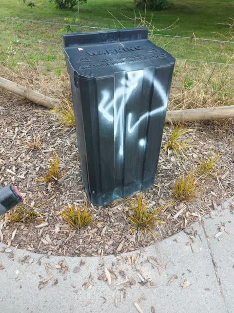 Graffiti — a report photo
