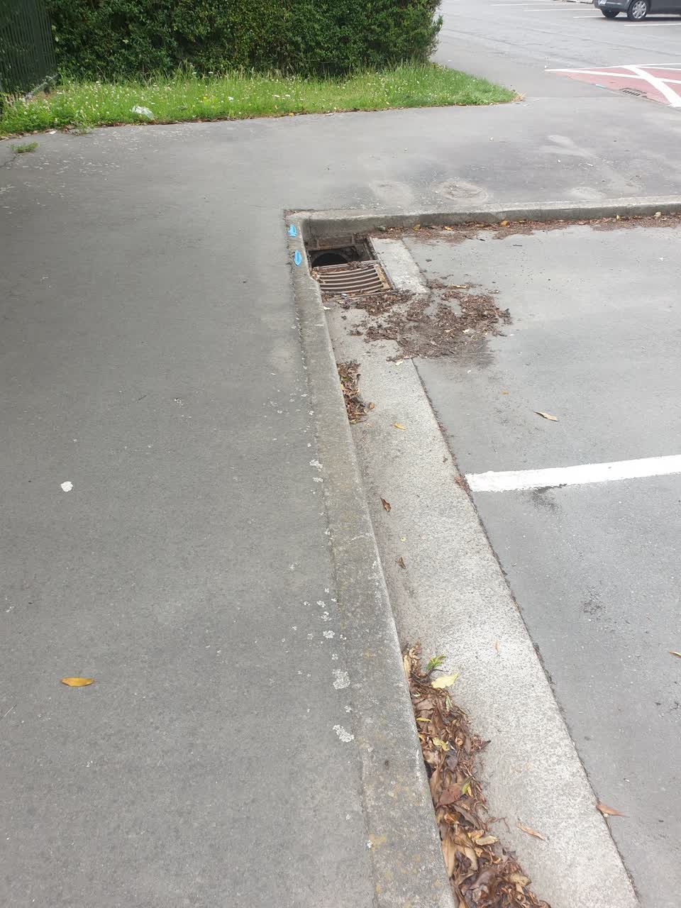 The photograph attached to this wastewater/stormwater report