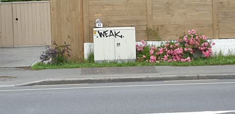 Graffiti, a report photo