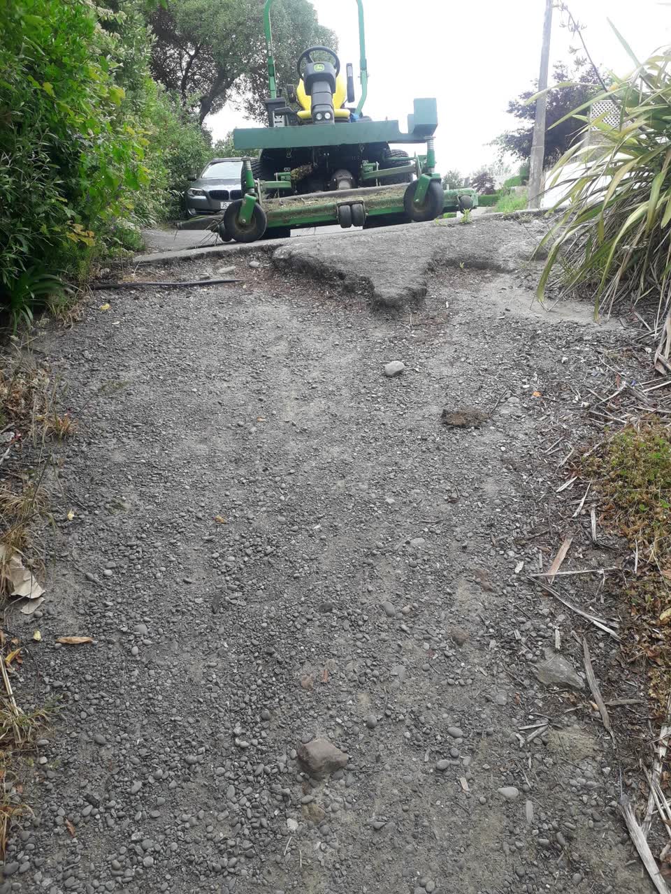 The photograph attached to this parks report