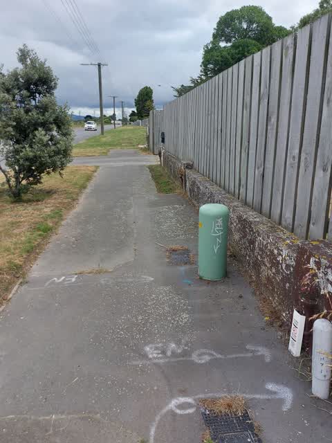 Graffiti, a report photo