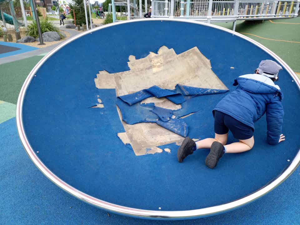 The photograph attached to this parks report