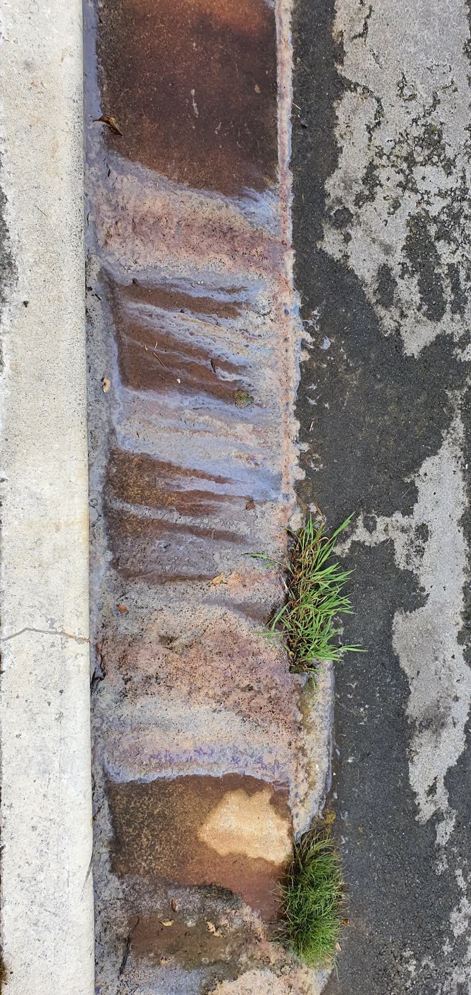 The photograph attached to this sewer - general report