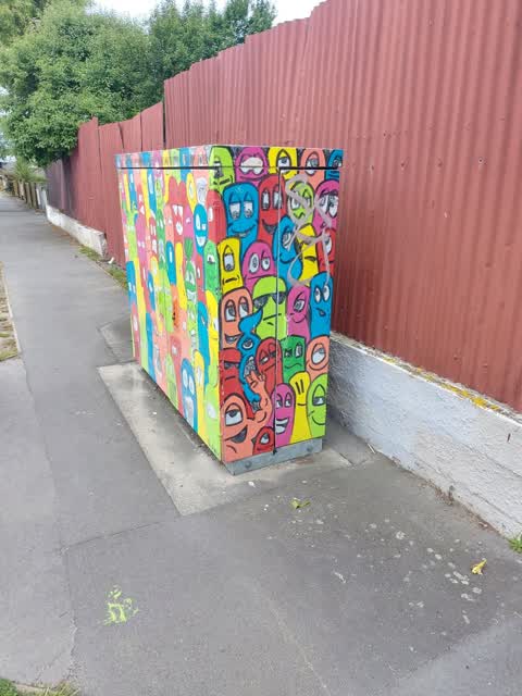 Graffiti, a report photo