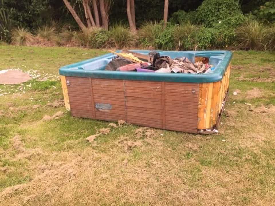 The photograph attached to this parks report