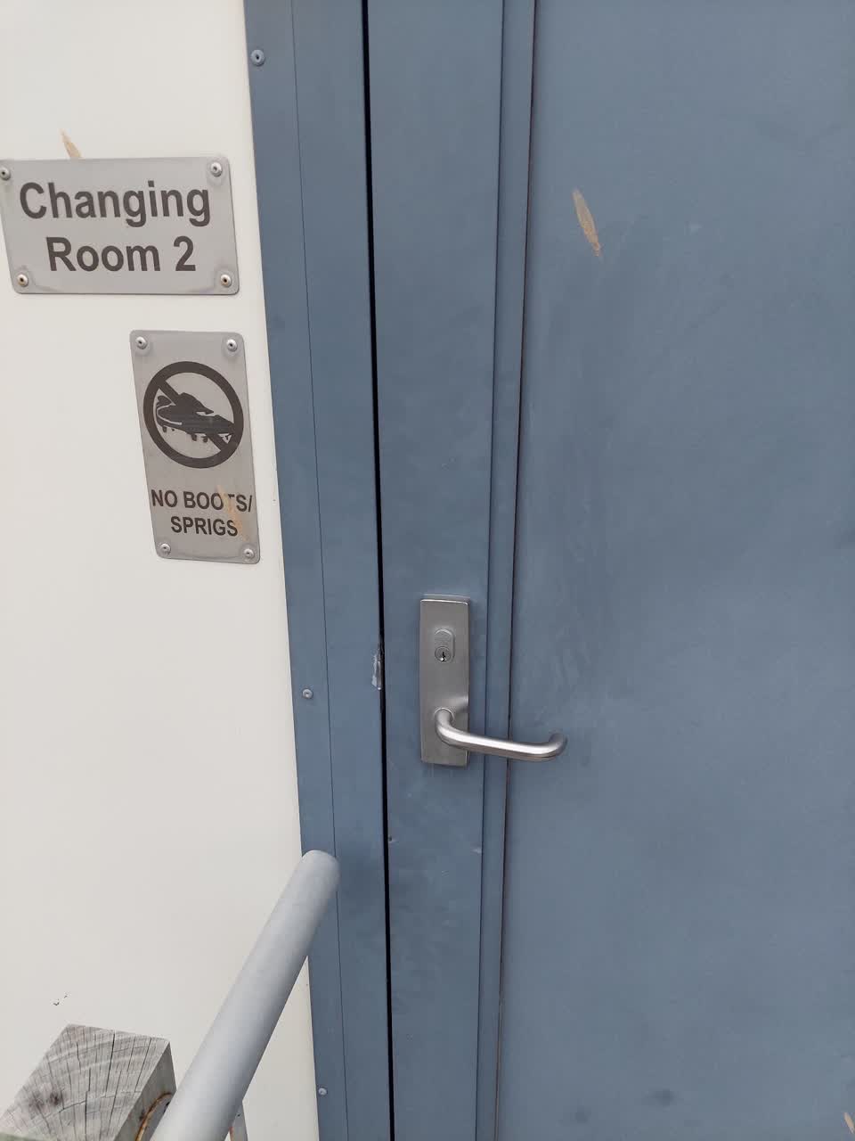 The photograph attached to this parks report