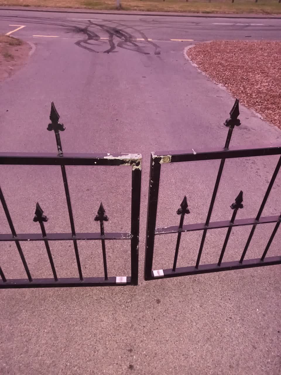 The photograph attached to this parks report