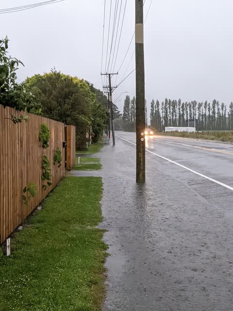 Flooding, a report photo