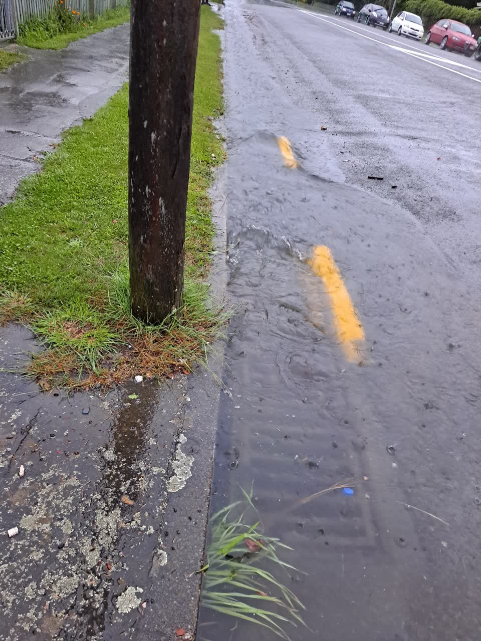 The photograph attached to this wastewater/stormwater report
