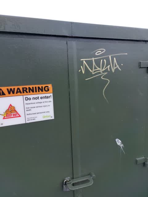Graffiti, a report photo
