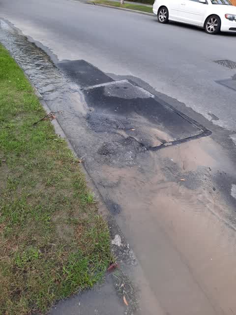 Water Leak, a report photo
