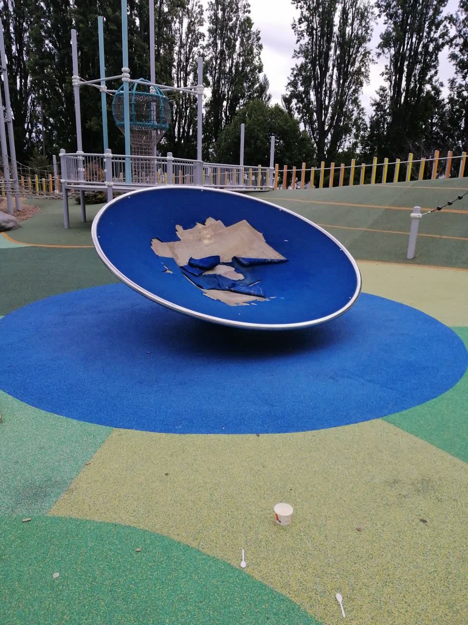 The photograph attached to this parks report