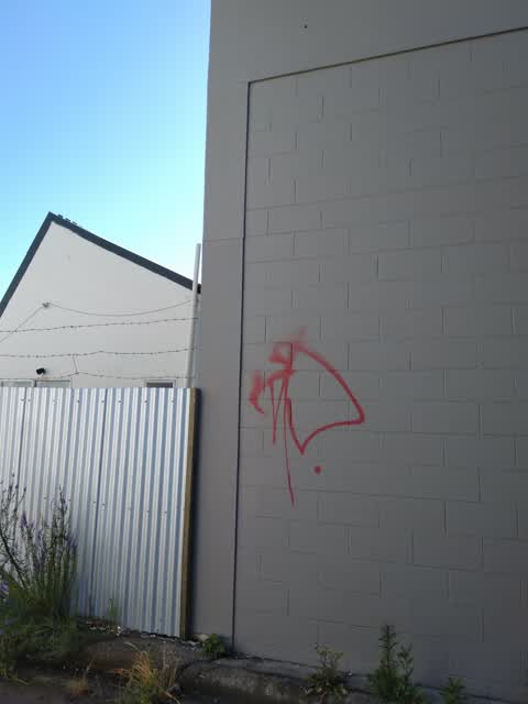 Graffiti, a report photo