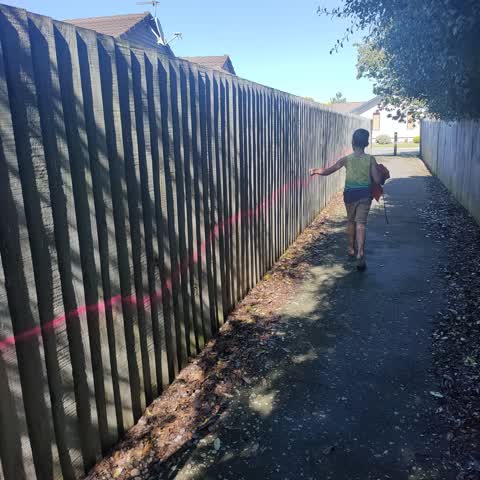 Graffiti, a report photo