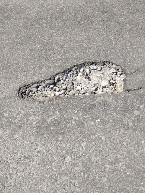 Roading/Streets, a report photo